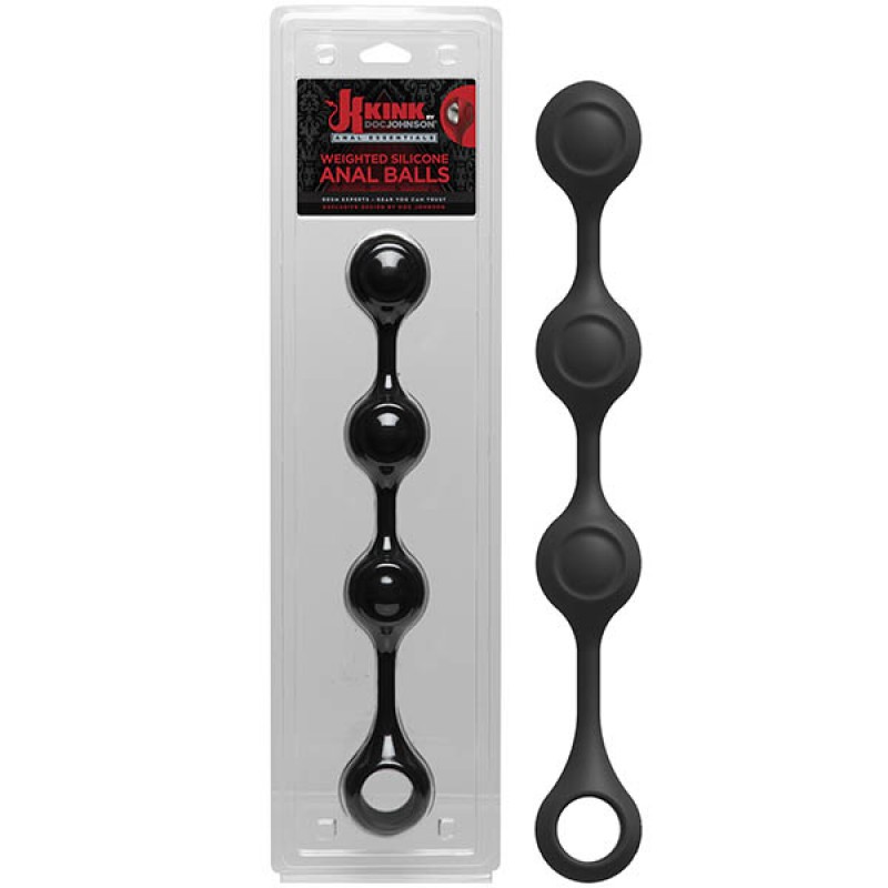 Kink Anal Essentials Weighted Silicone Anal Balls